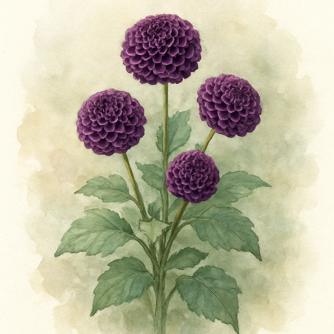 Dahlia Purple Gem