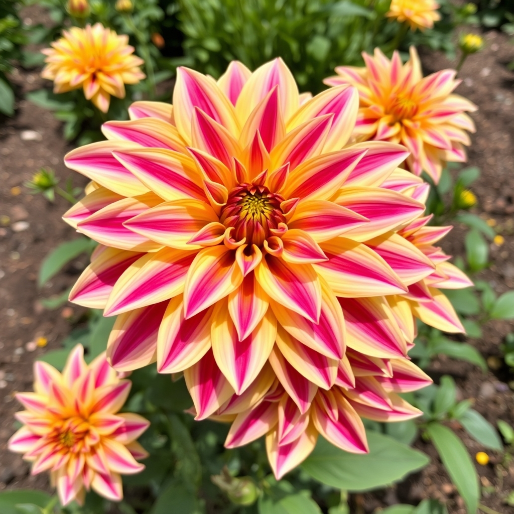 Dahlia Rainbow Silence