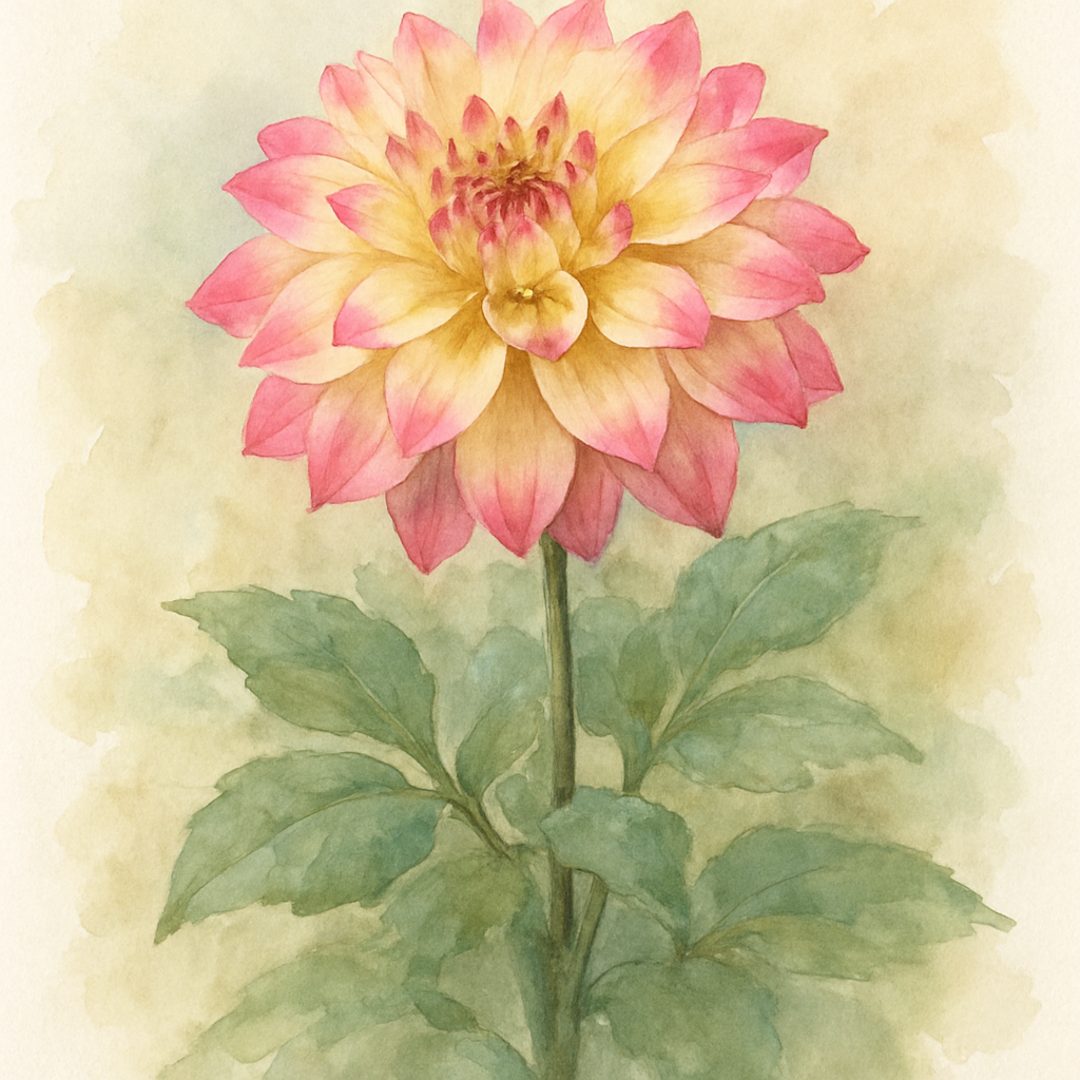 Dahlia Rainbow Silence