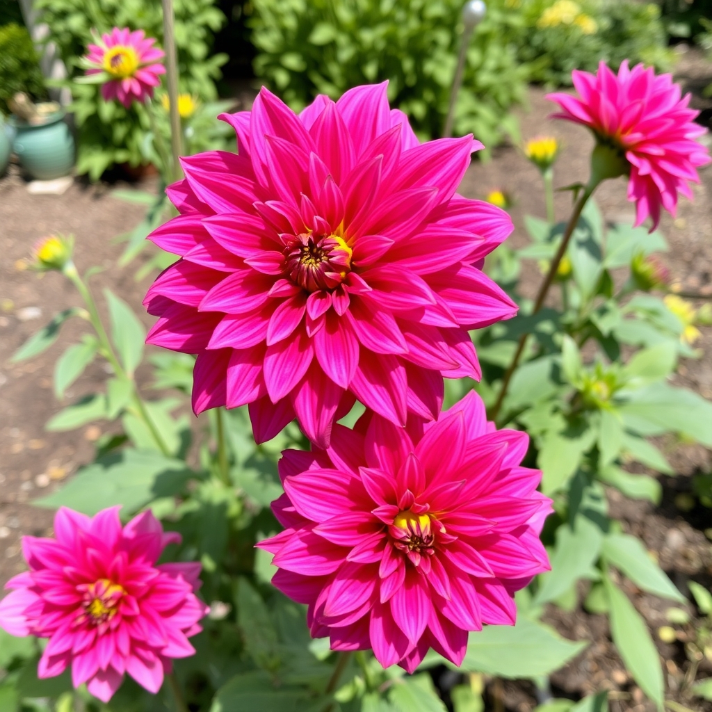 Dahlia Raspberry Puff
