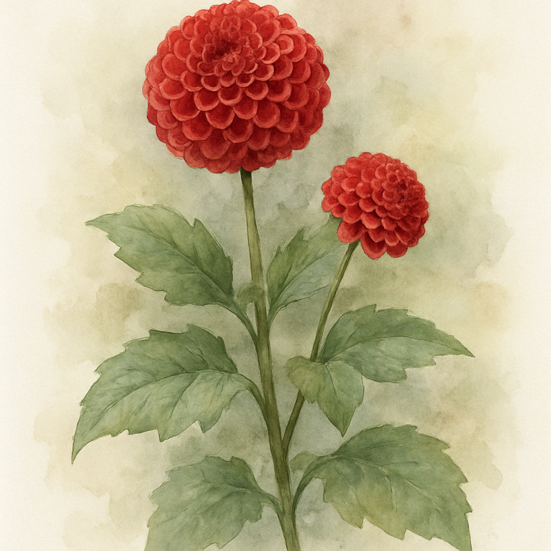 Red Cap Dahlia Tubers