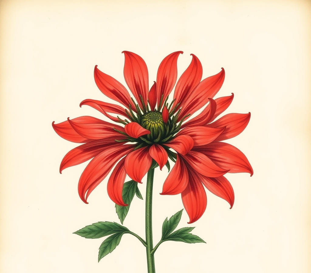 Dahlia Red Hot
