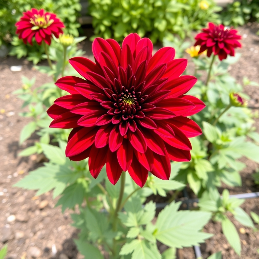 Dahlia Red Silence Tubers