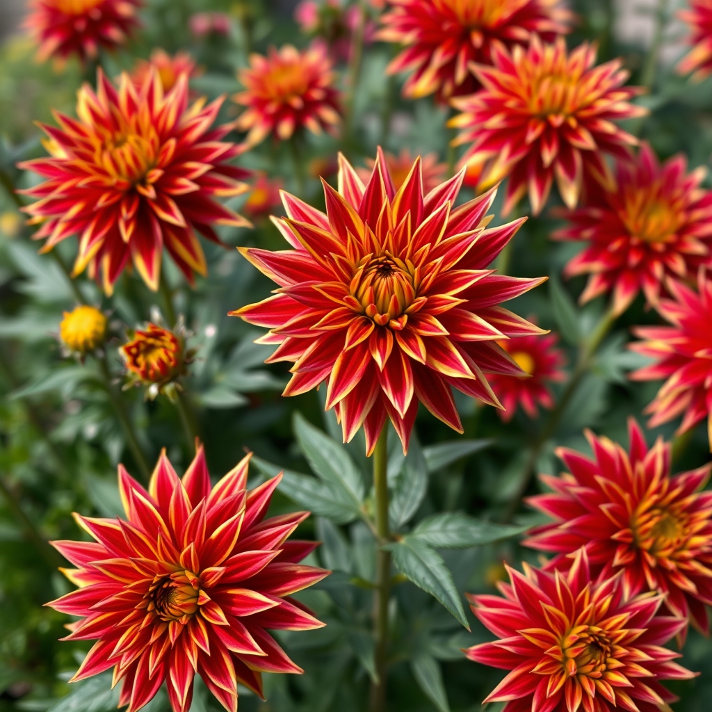 Dahlia Reijmans Firecracker Tubers