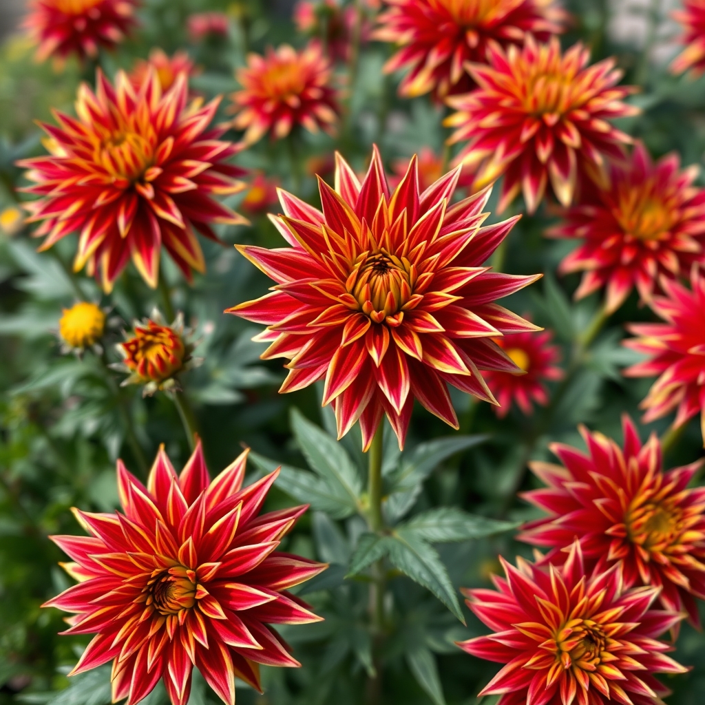 Rejmans Firecracker Dahlia Tubers