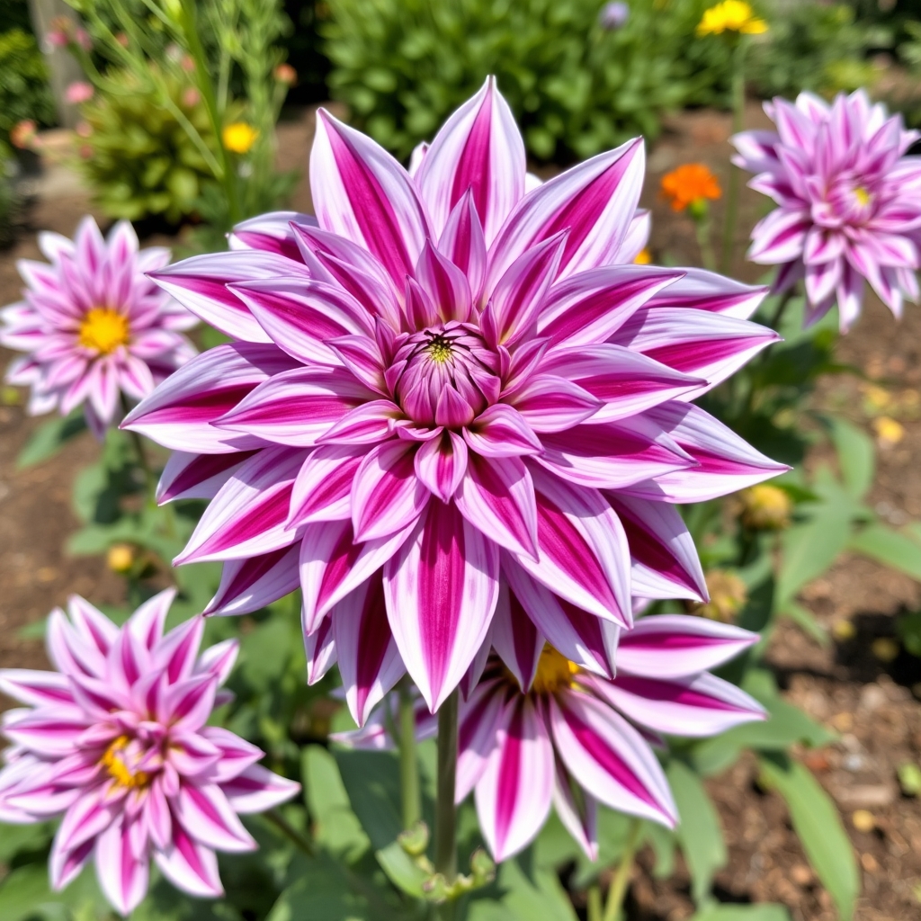 Dahlia Striped Ambition Tubers