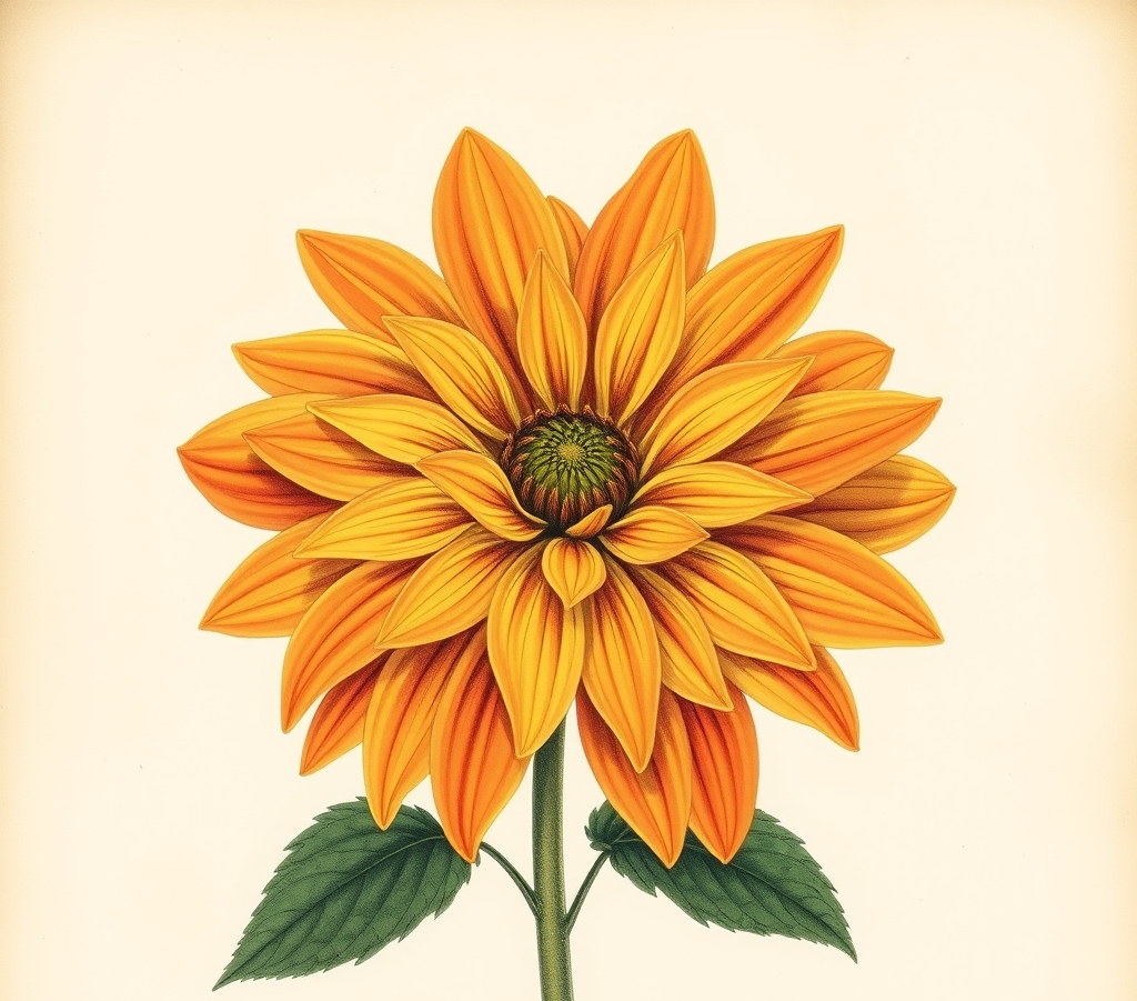 Dahlia Summer Flame