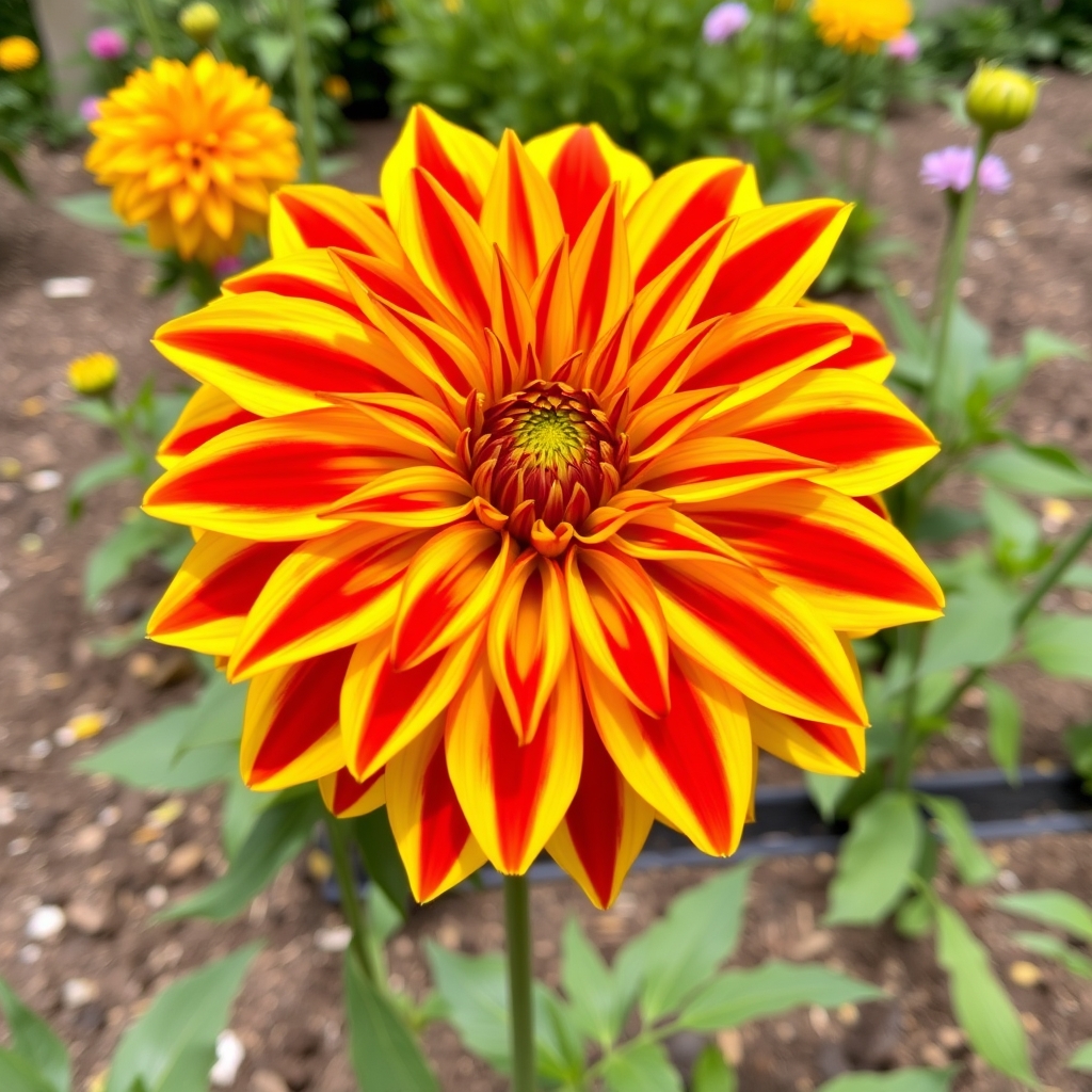 Dahlia Tahiti Sunrise Tubers