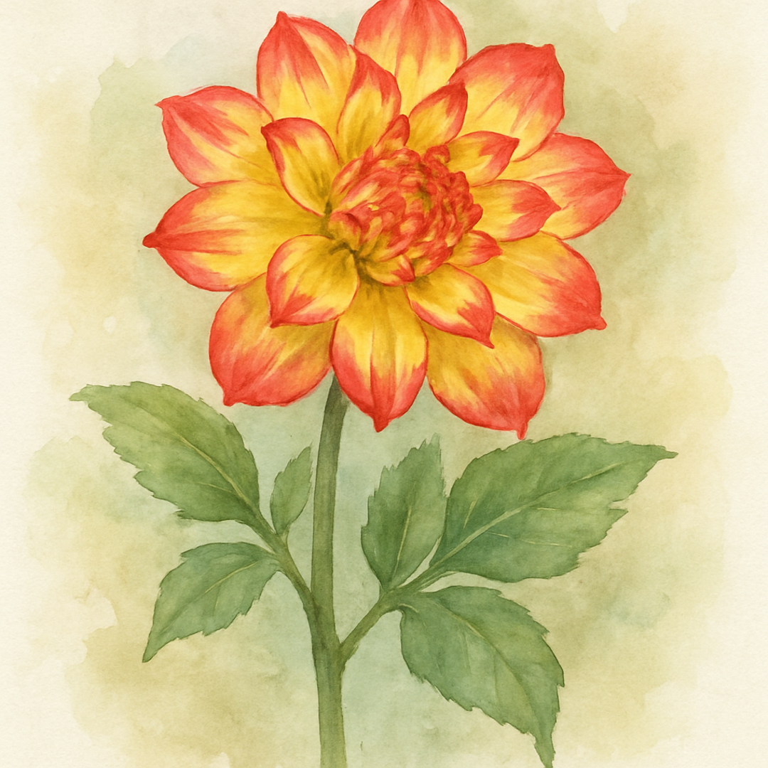 Dahlia Tahiti Sunrise Tubers