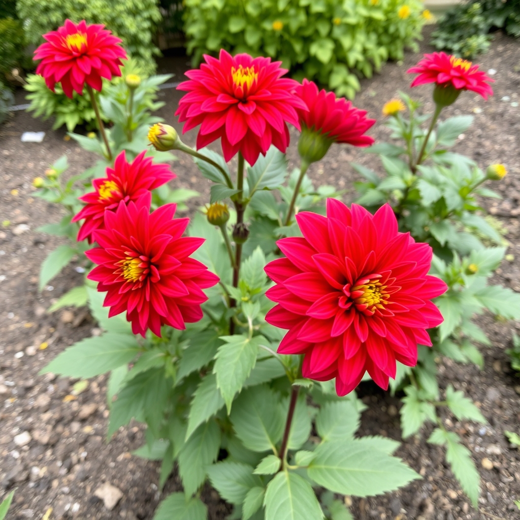 Dahlia Take Off Tubers