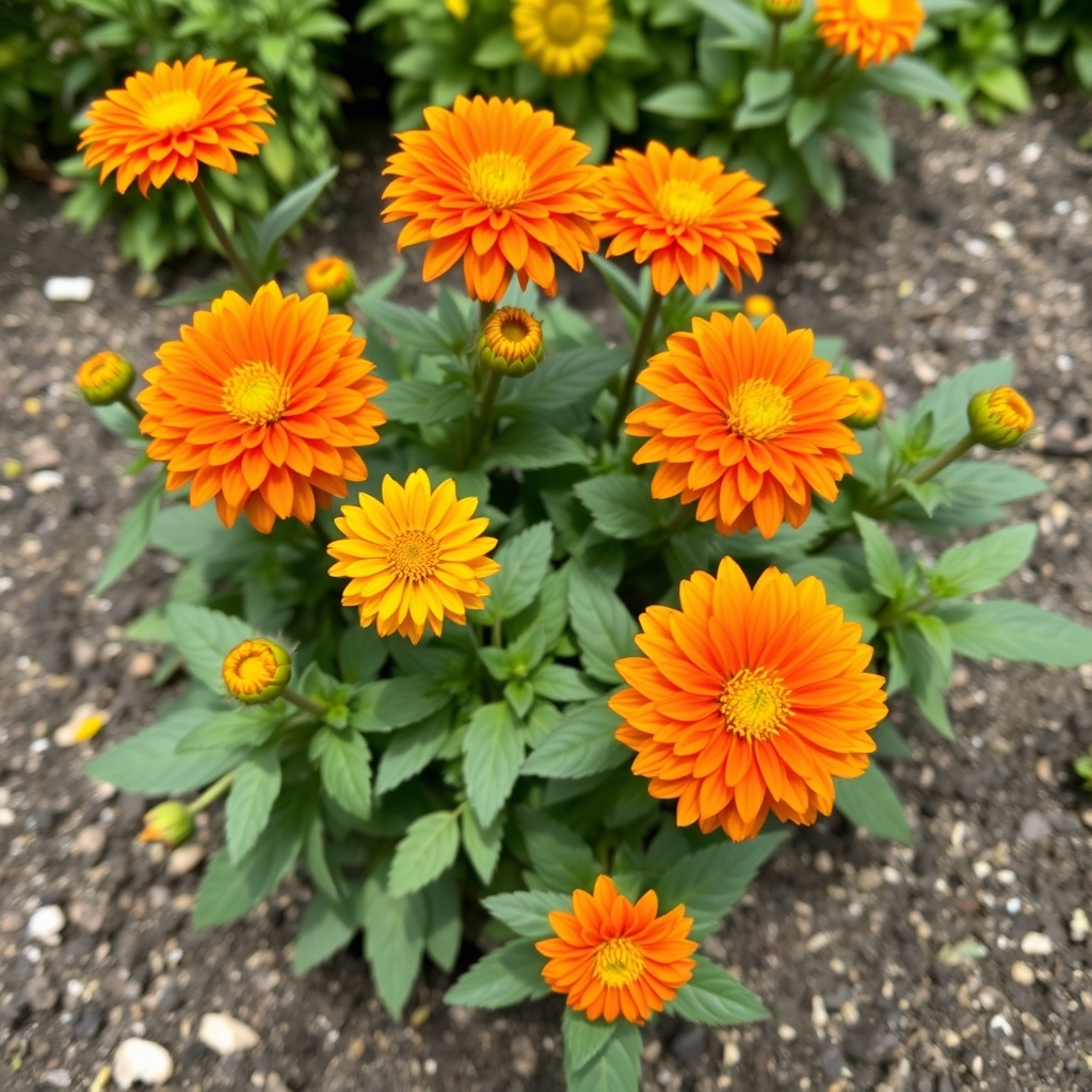 Dahlia Topmix ‘Orange’
