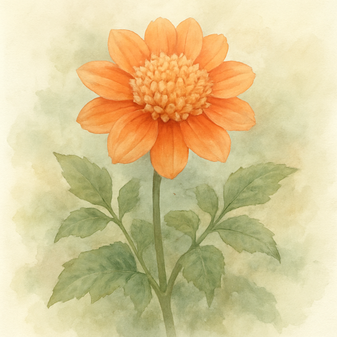 Dahlia Totally Tangerine