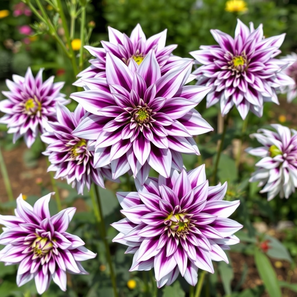 Urban Flowers – Dahlia ‘Bristol Stripe’