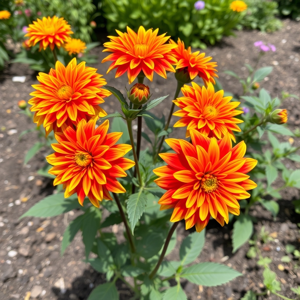 Urban Flowers – Dahlia ‘Tropical Sunset’