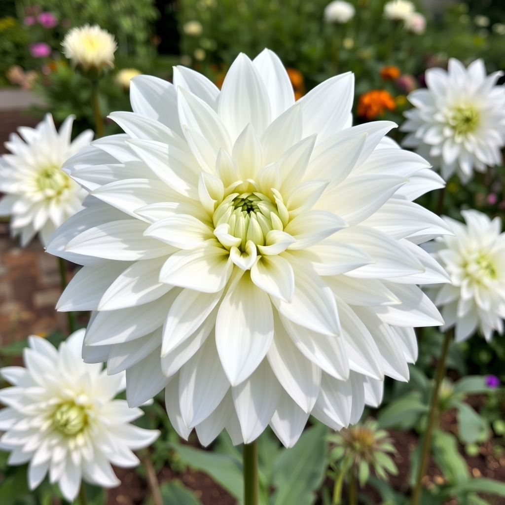 Dahlia White Perfection Tubers