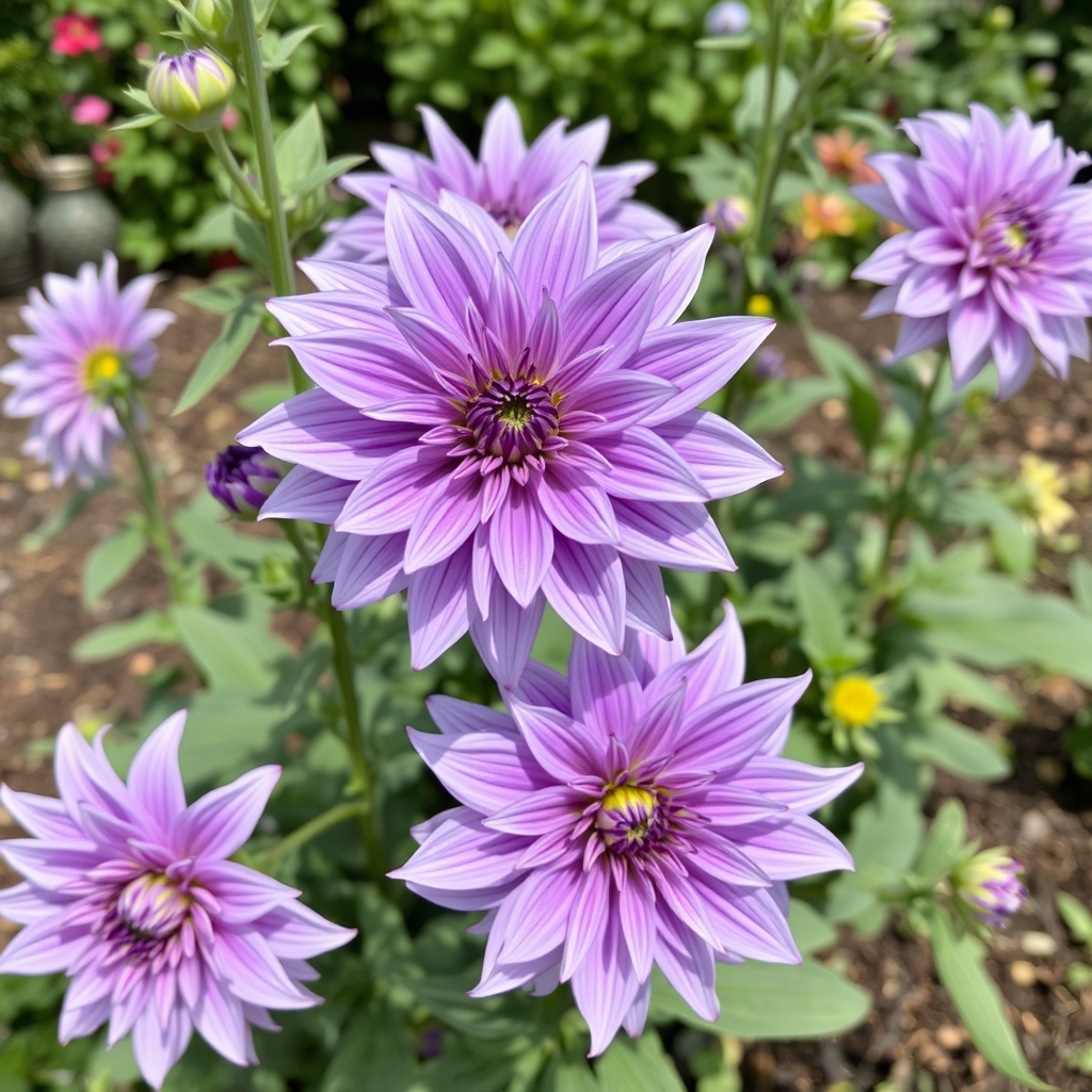 Dahlia Worton Blue Streak Tubers