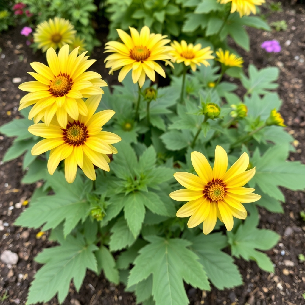 Dahlia Yellow Sneezy Tubers