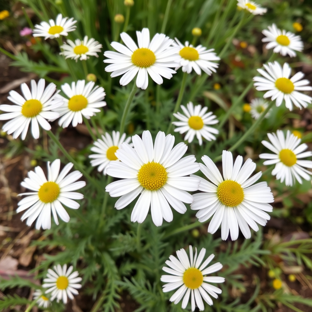 Daisy, Ox-Eye Daisy (Leucanthemum vulgare)
