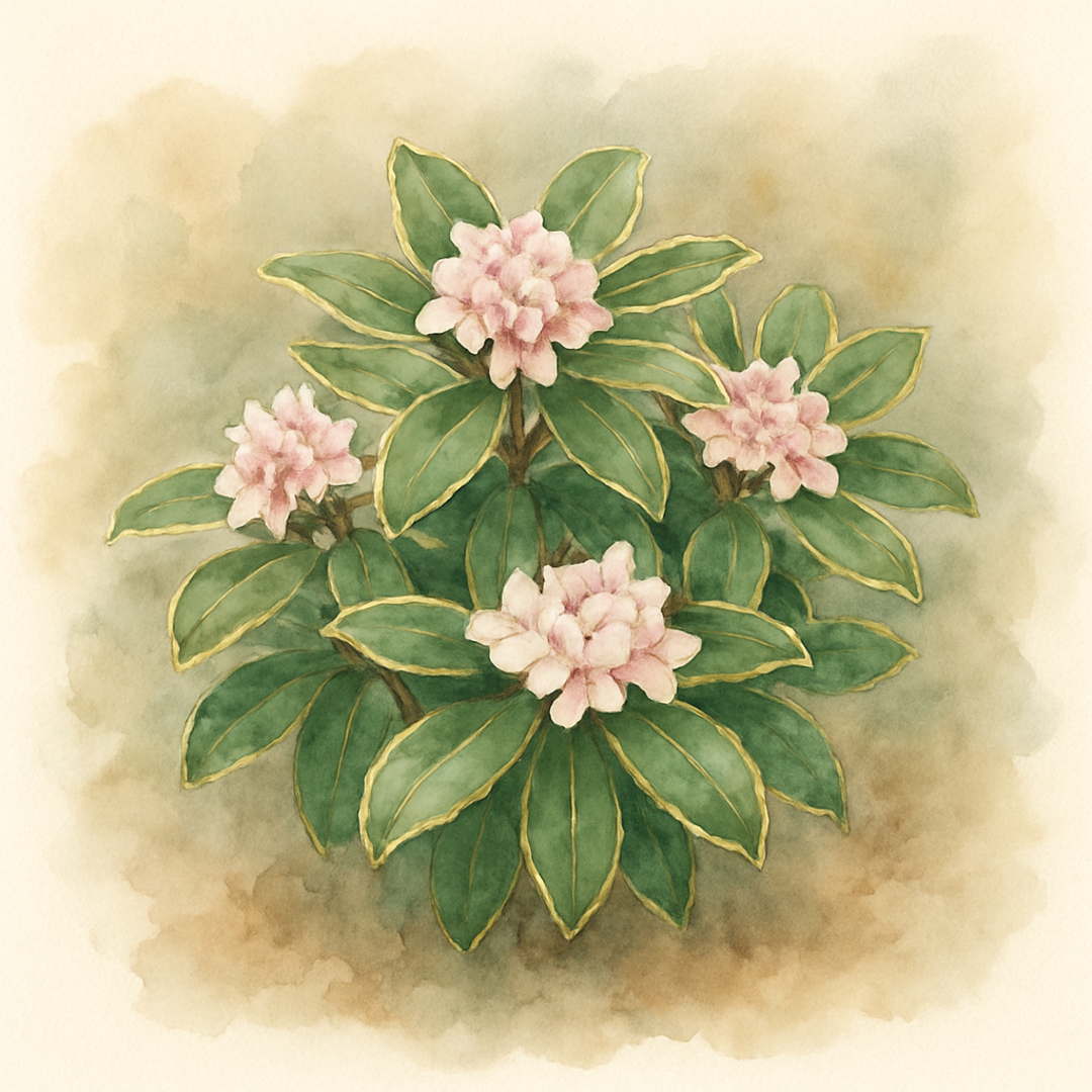 Daphne odora 'Aureomarginata'