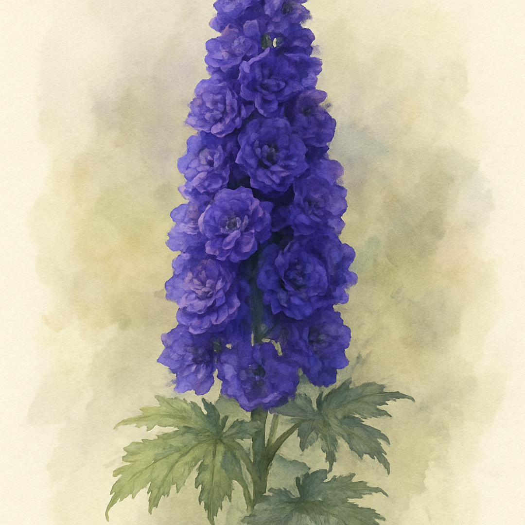 Delphinium ‘Purple Surprise’ (Highlander Series)