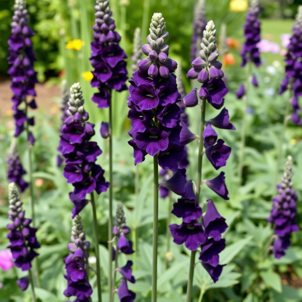 Delphinium Black Knight