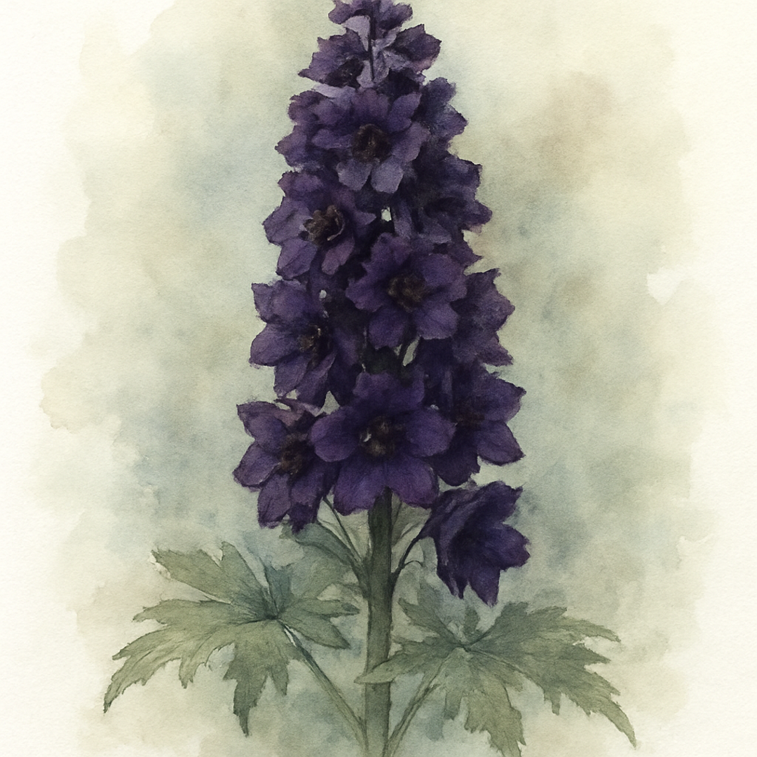 Delphinium Black Knight