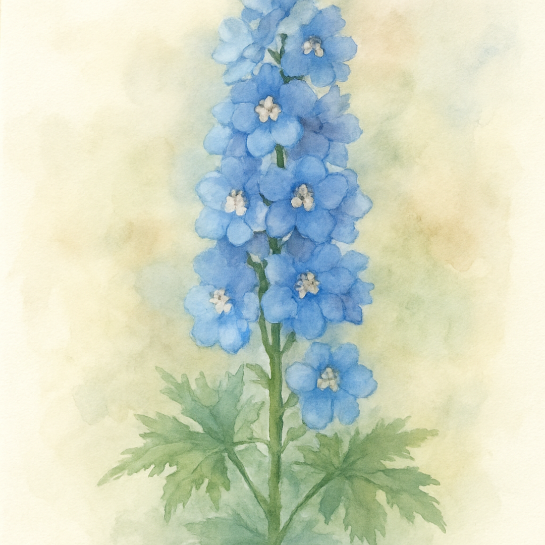 Delphinium Blue Bird
