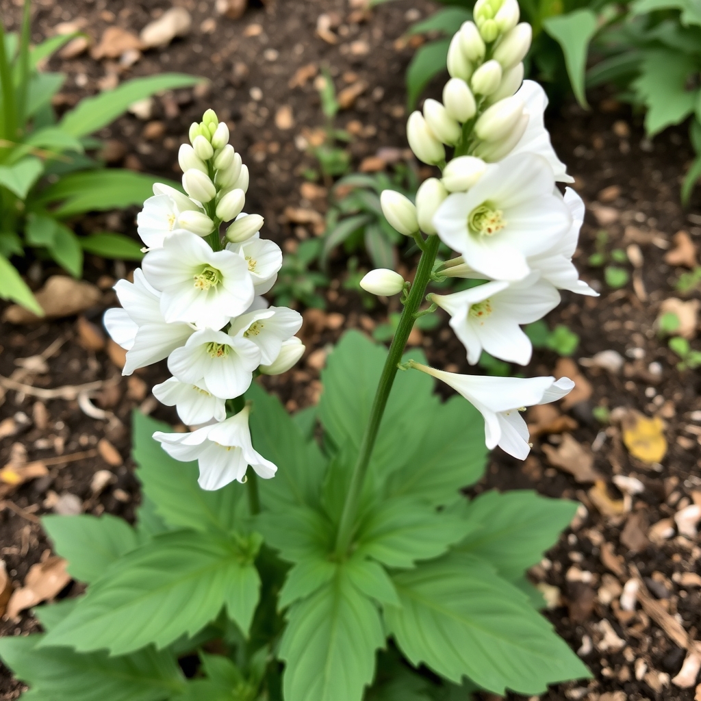 Delphinium | Delphinium 'Magic Fountains Pure White'