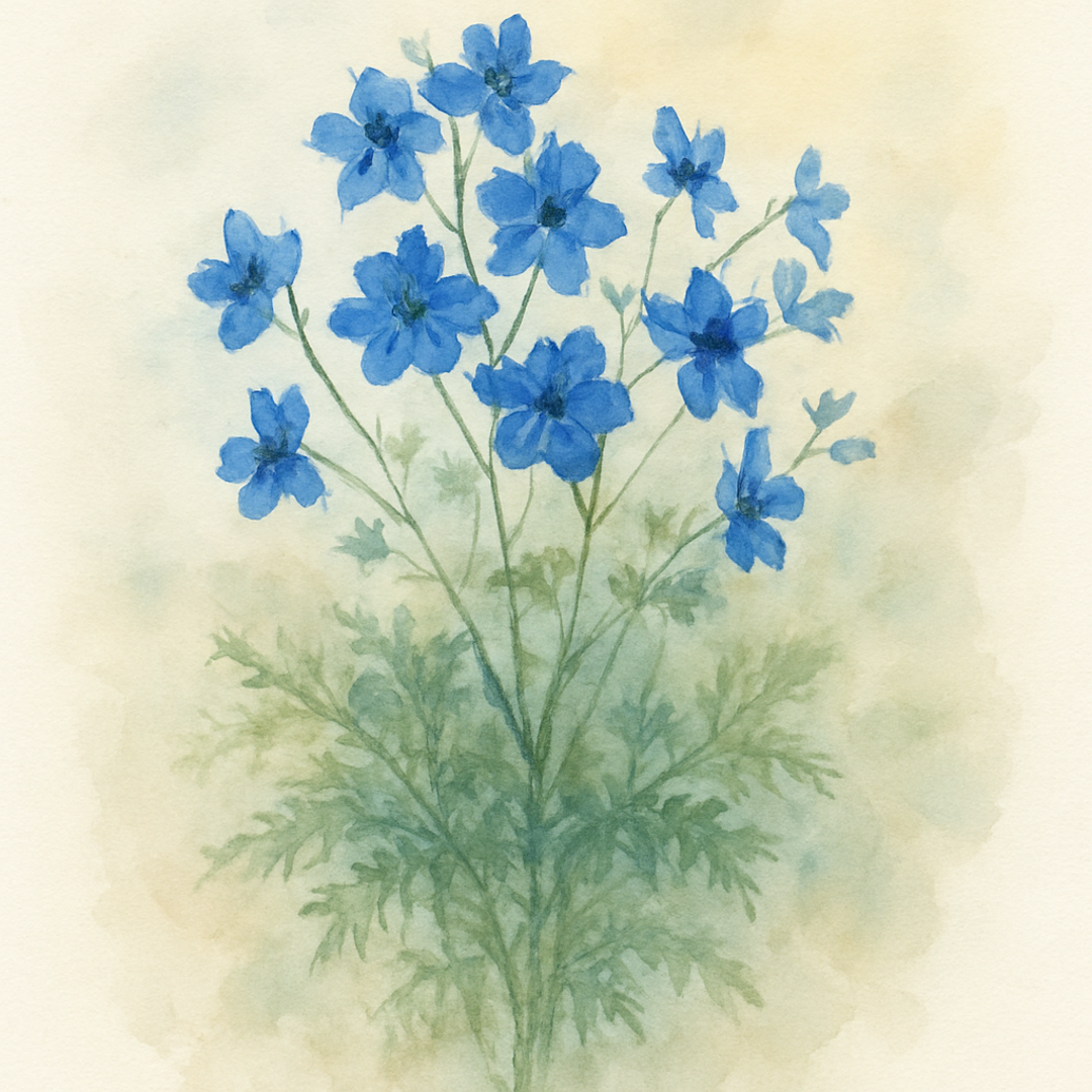 Delphinium grandiflorum ‘Ocean Cheer Blue’