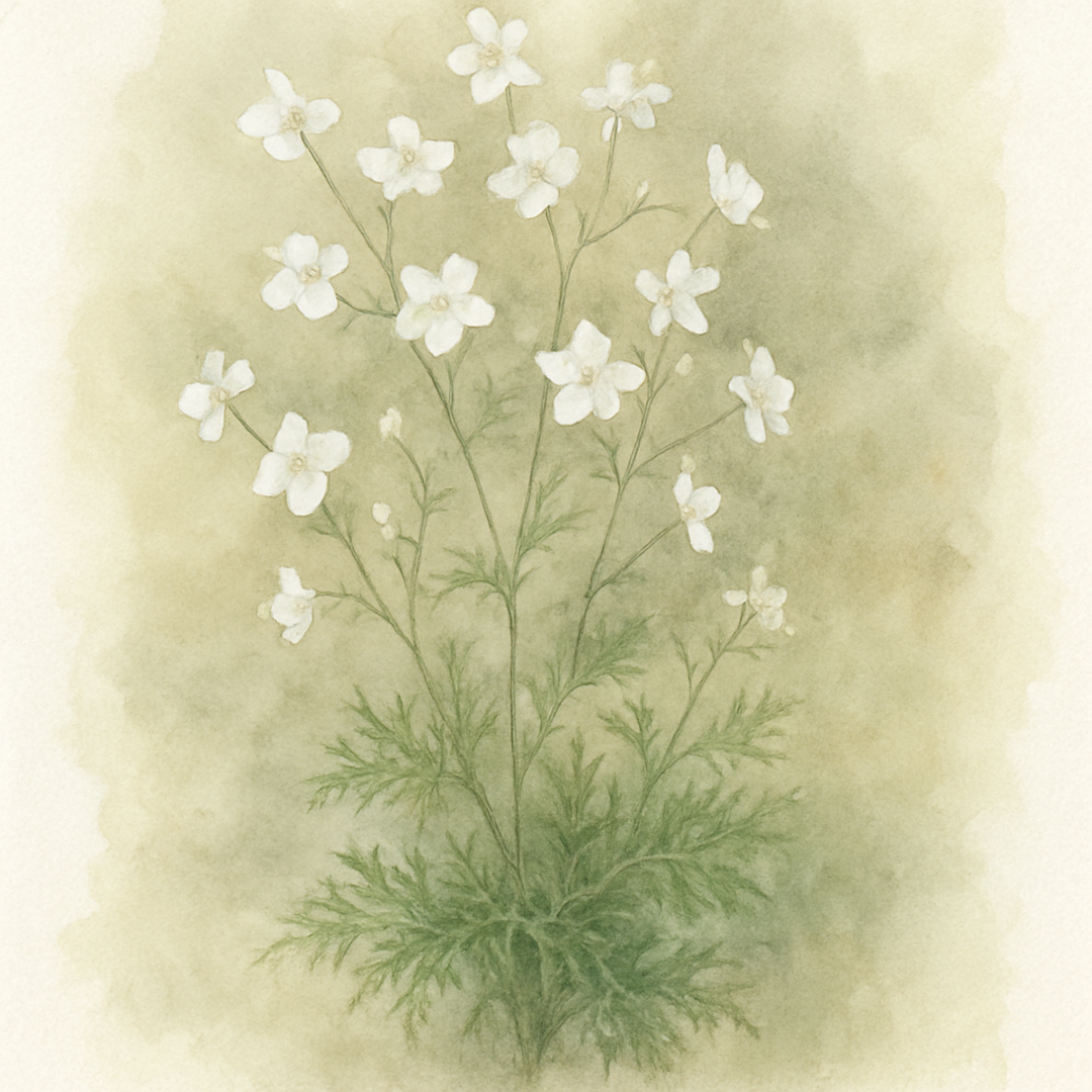 Delphinium grandiflorum ‘Ocean White’