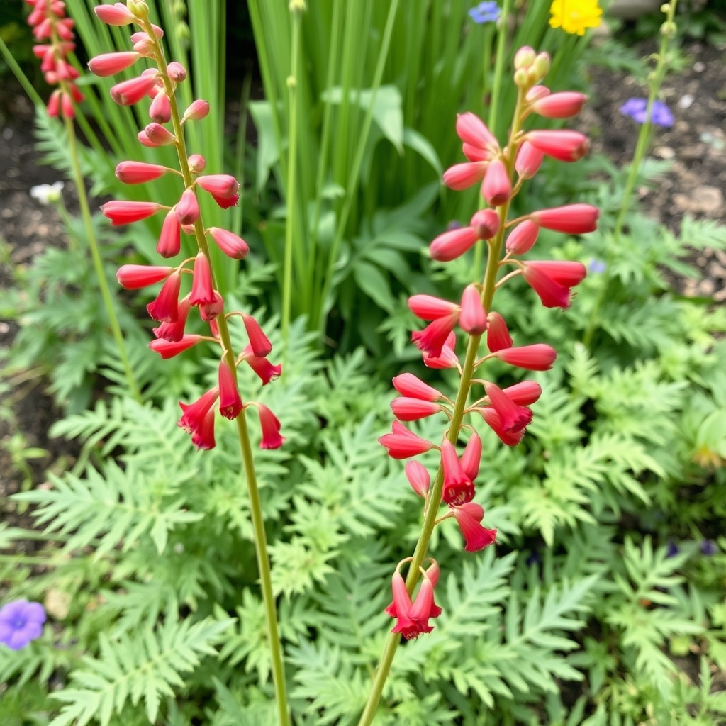 Delphinium Plant 'Red Lark'