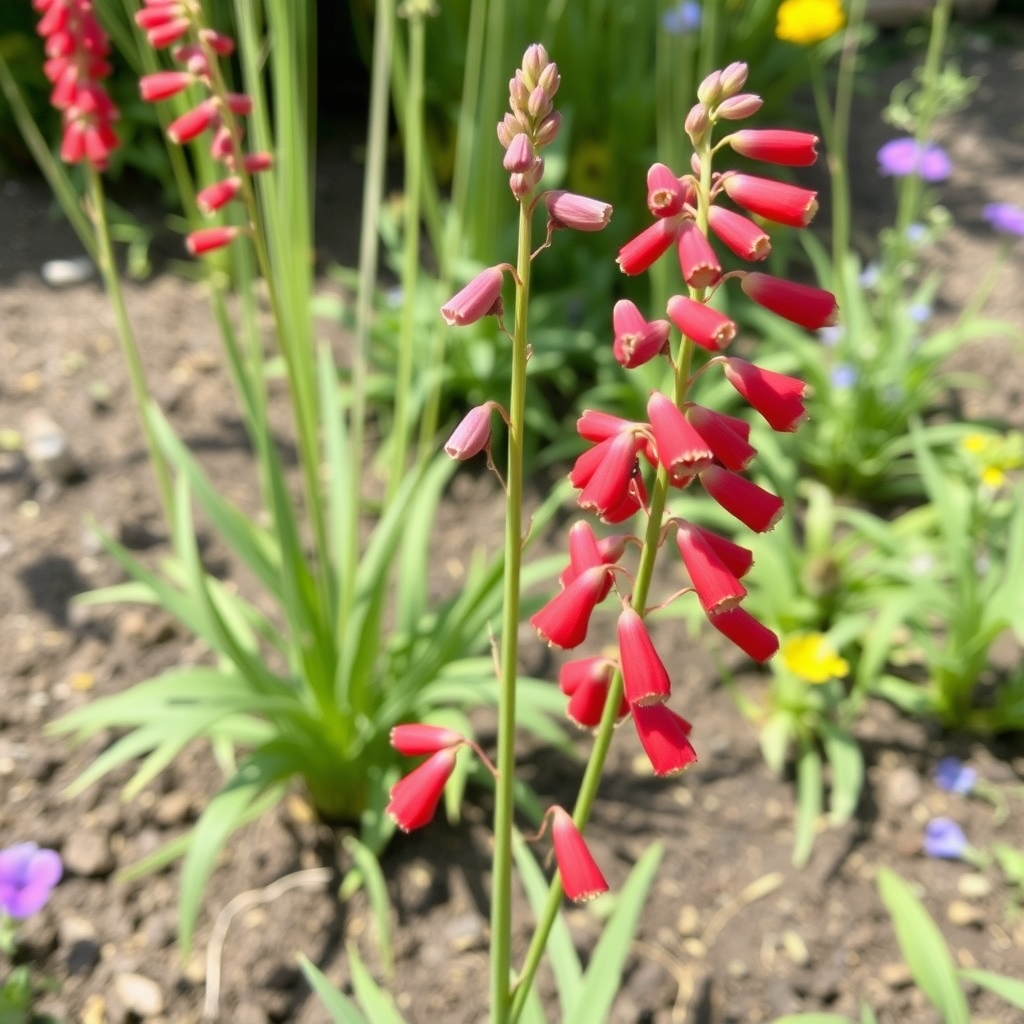 Delphinium Seeds 'King Scarlet English Rose'