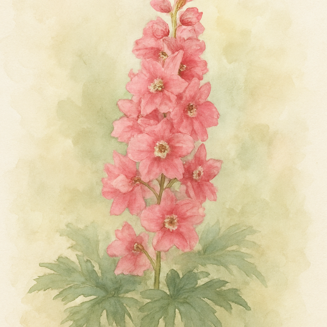 Delphinium 'Strawberry Fair'