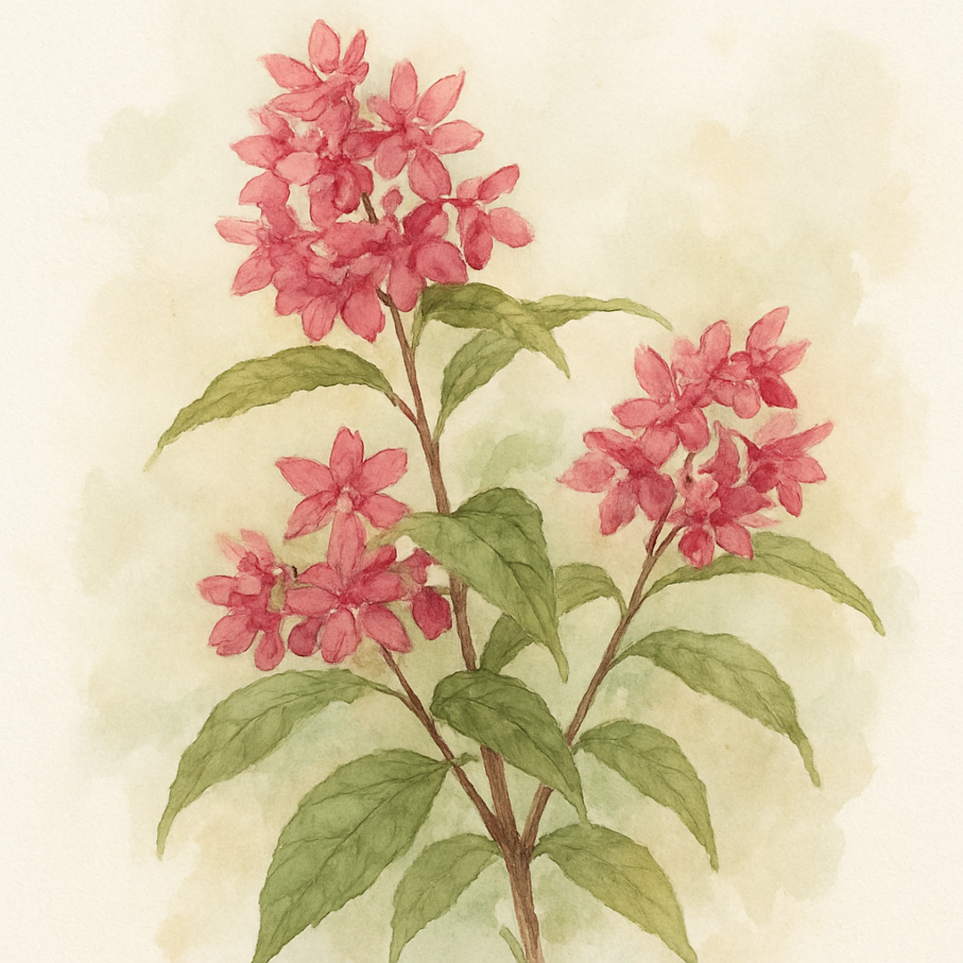 Deutzia × hybrida 'Strawberry Fields'