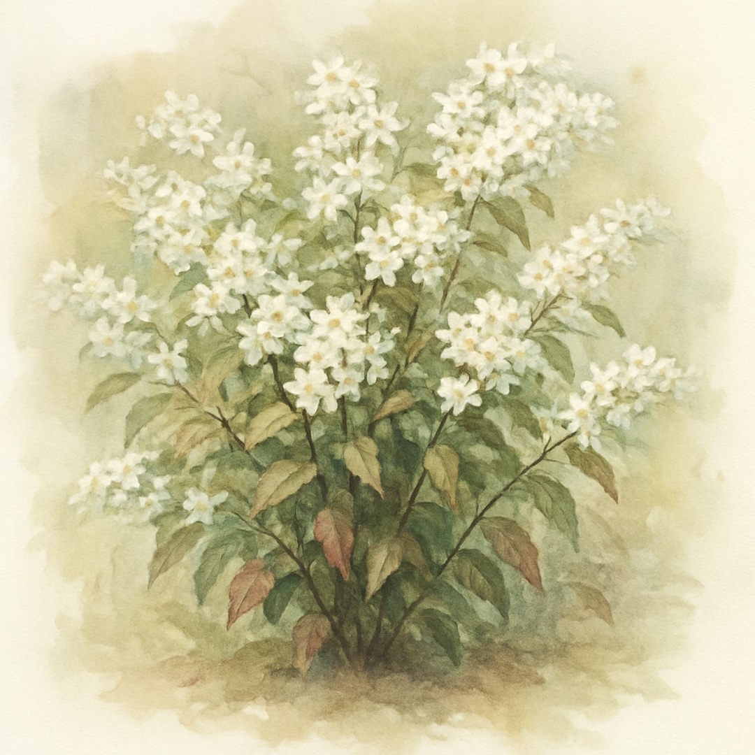 Deutzia x rosea ‘Yuki Snowflake’