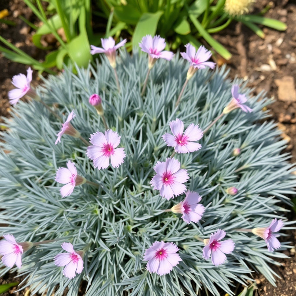 Dianthus Alpine Pink 'Annette'. Hardy scented plant
