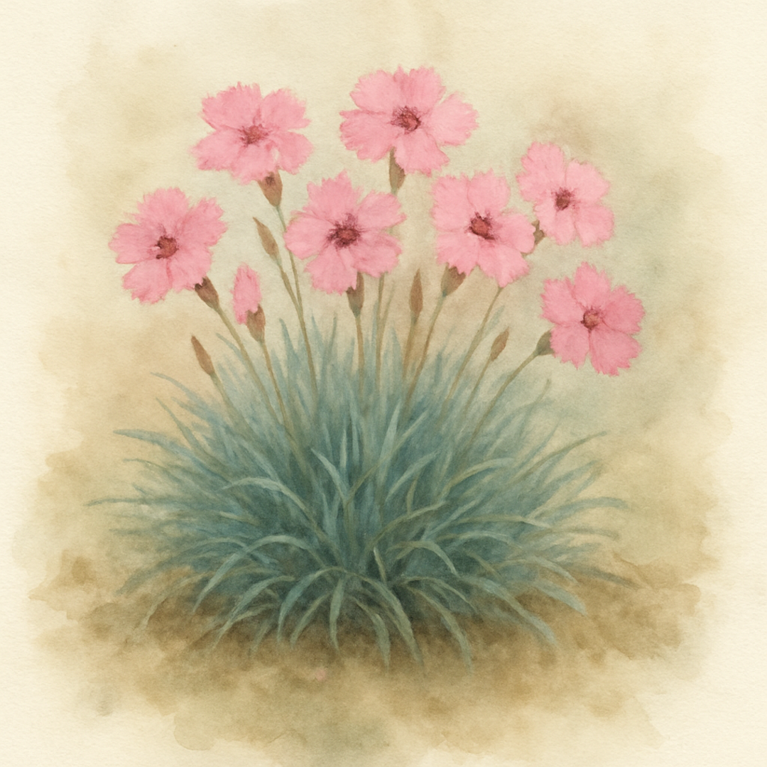Dianthus Alpine Pink 'Dorothy' Hardy scented garden ready plant