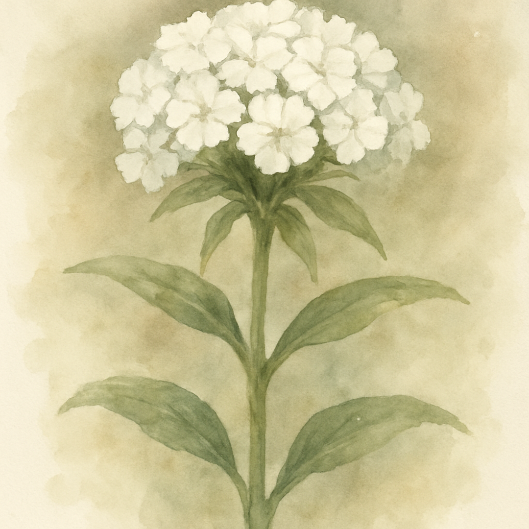 Dianthus barbatus 'Albus' Sweet William