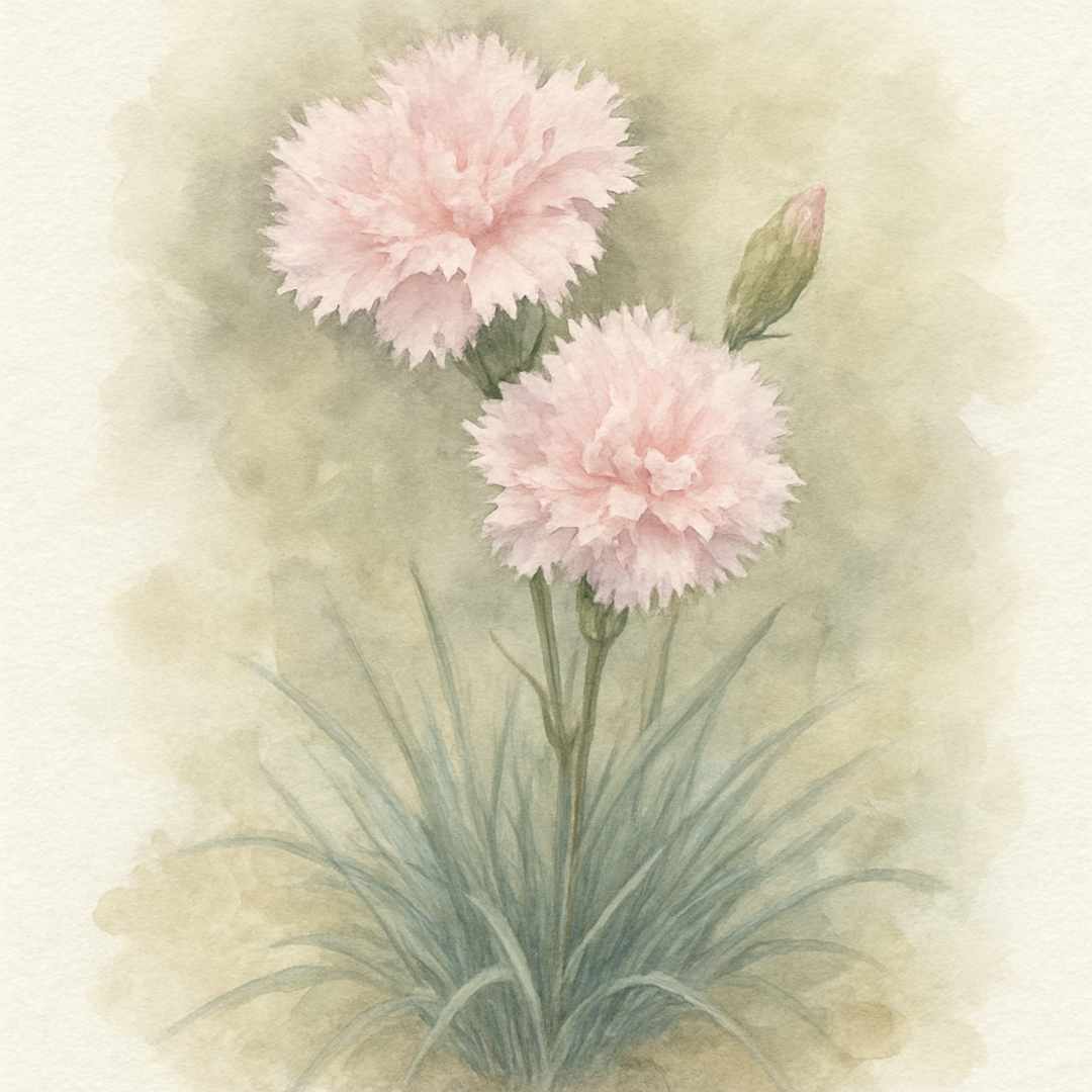 Dianthus plumarius Garden Pink 'Candy Floss'