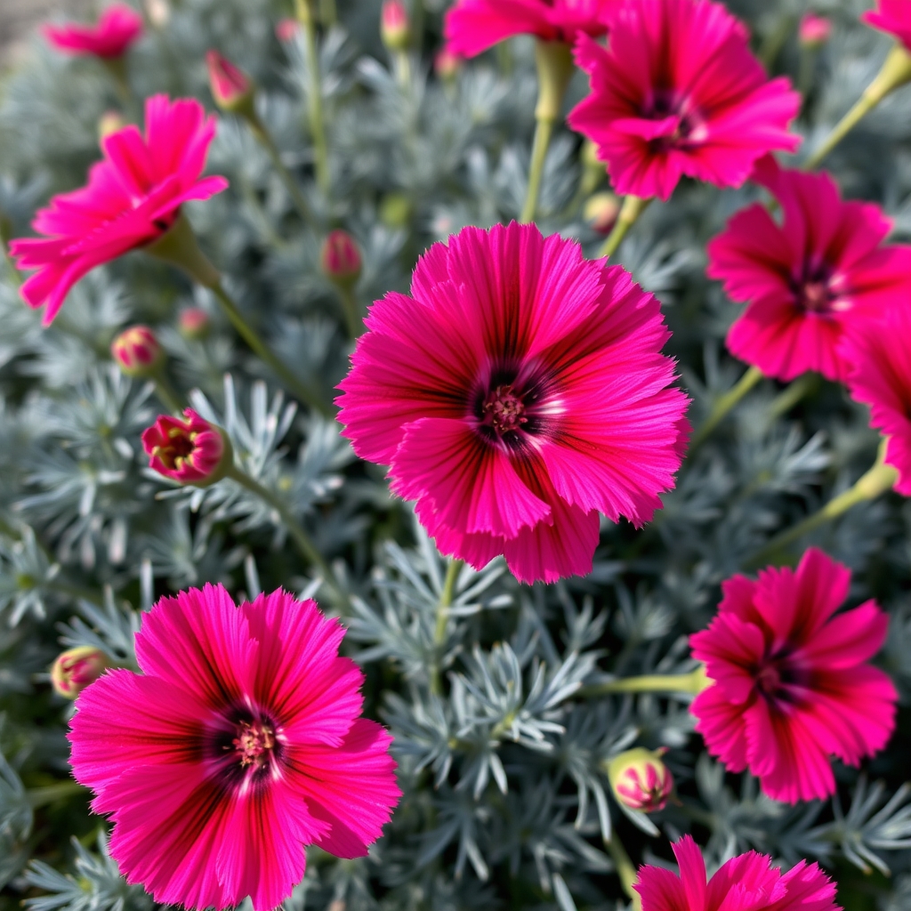 Dianthus plumarius Garden Pink 'Houndspool Ruby'