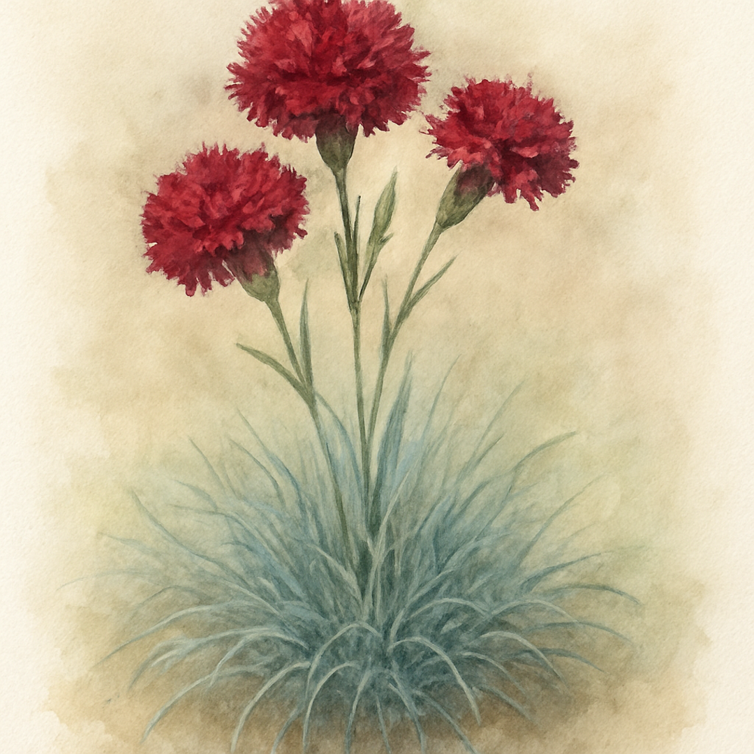 Dianthus plumarius Garden Pink 'Lady in Red'