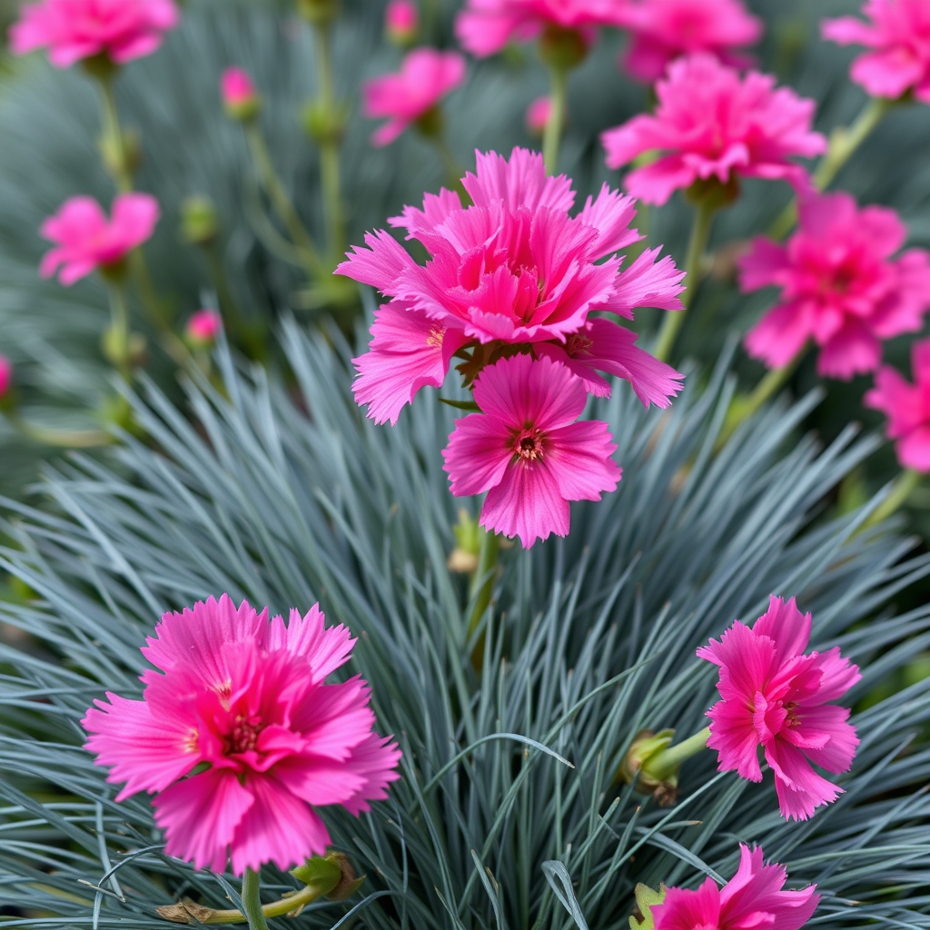 Dianthus plumarius Garden Pink 'Lily the Pink'