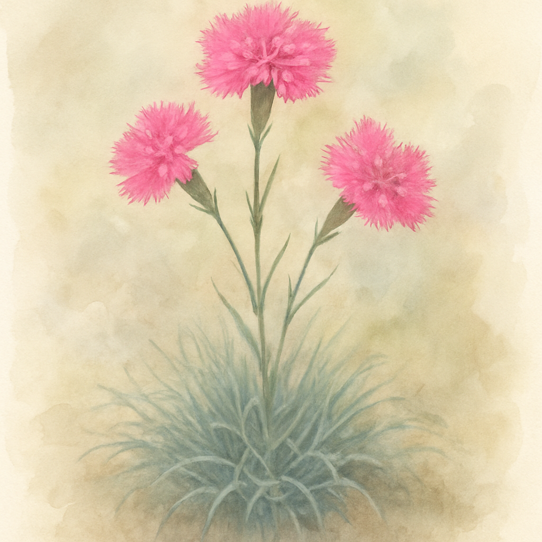 Dianthus plumarius Garden Pink 'Lily the Pink'