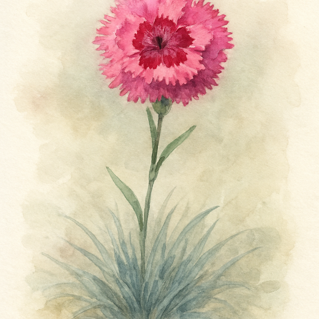 Dianthus plumarius Garden Pink 'Moulin Rouge'