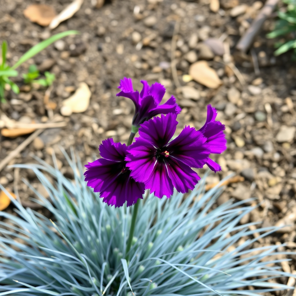 Dianthus plumarius Garden Pink 'Sugar Plum'