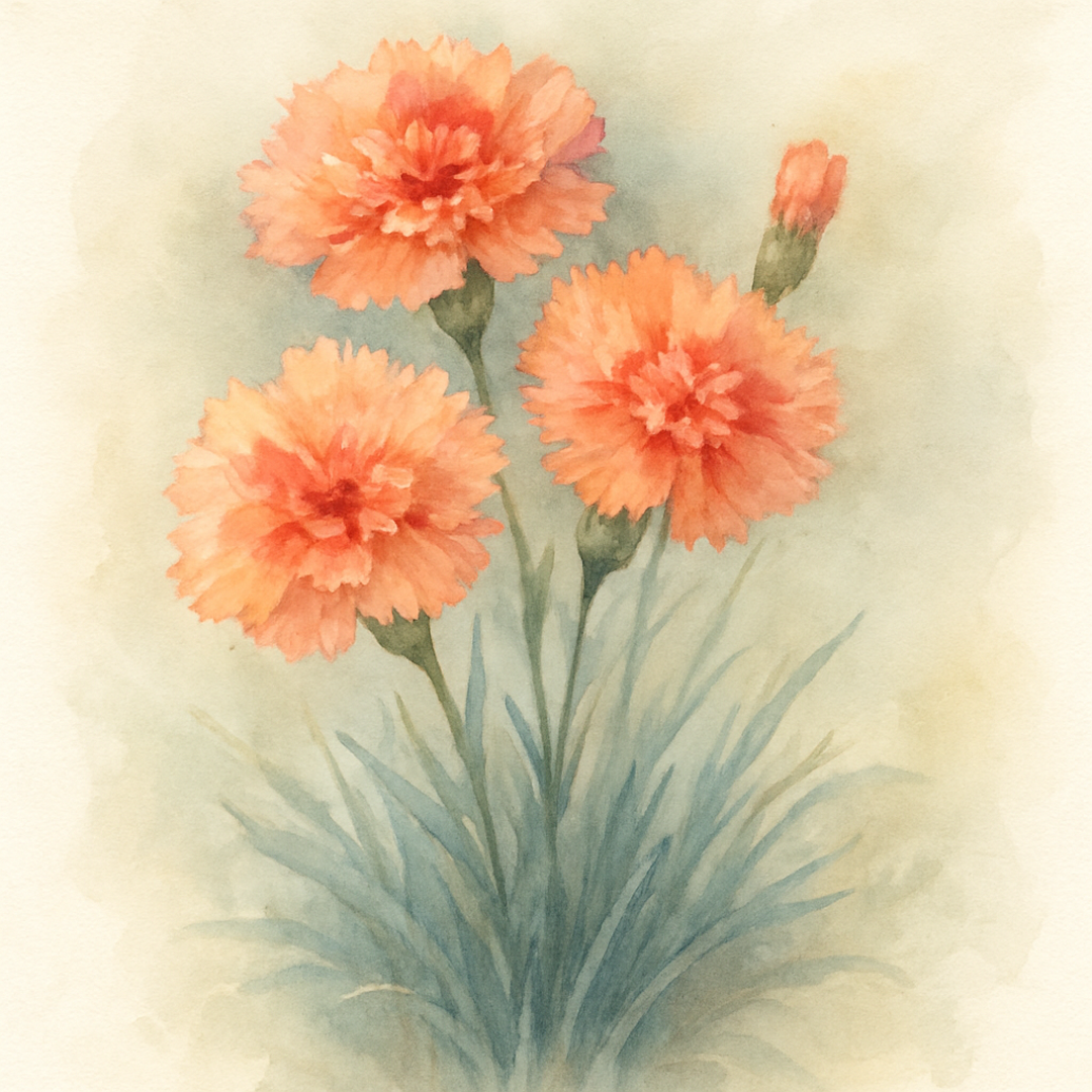 Dianthus plumarius Garden Pink 'Tequila Sunrise'