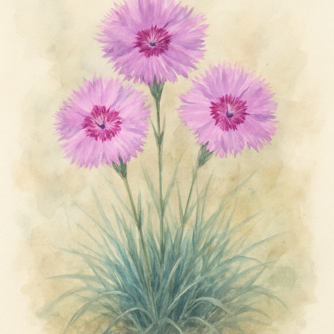 Dianthus plumarius Garden Pink 'Valda Wyatt'