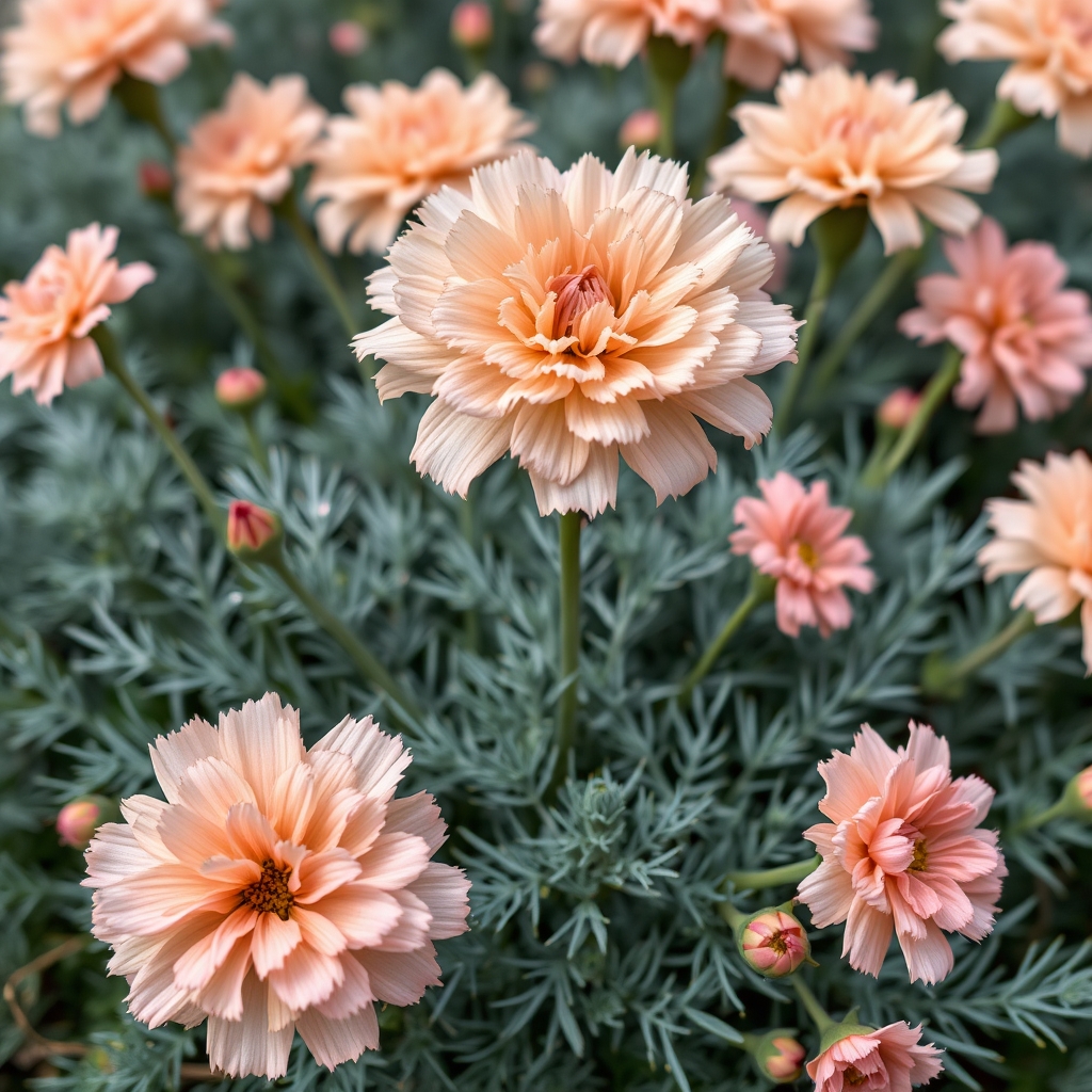 Dianthus plumarius Garden Pink 'Widecombe Fair'