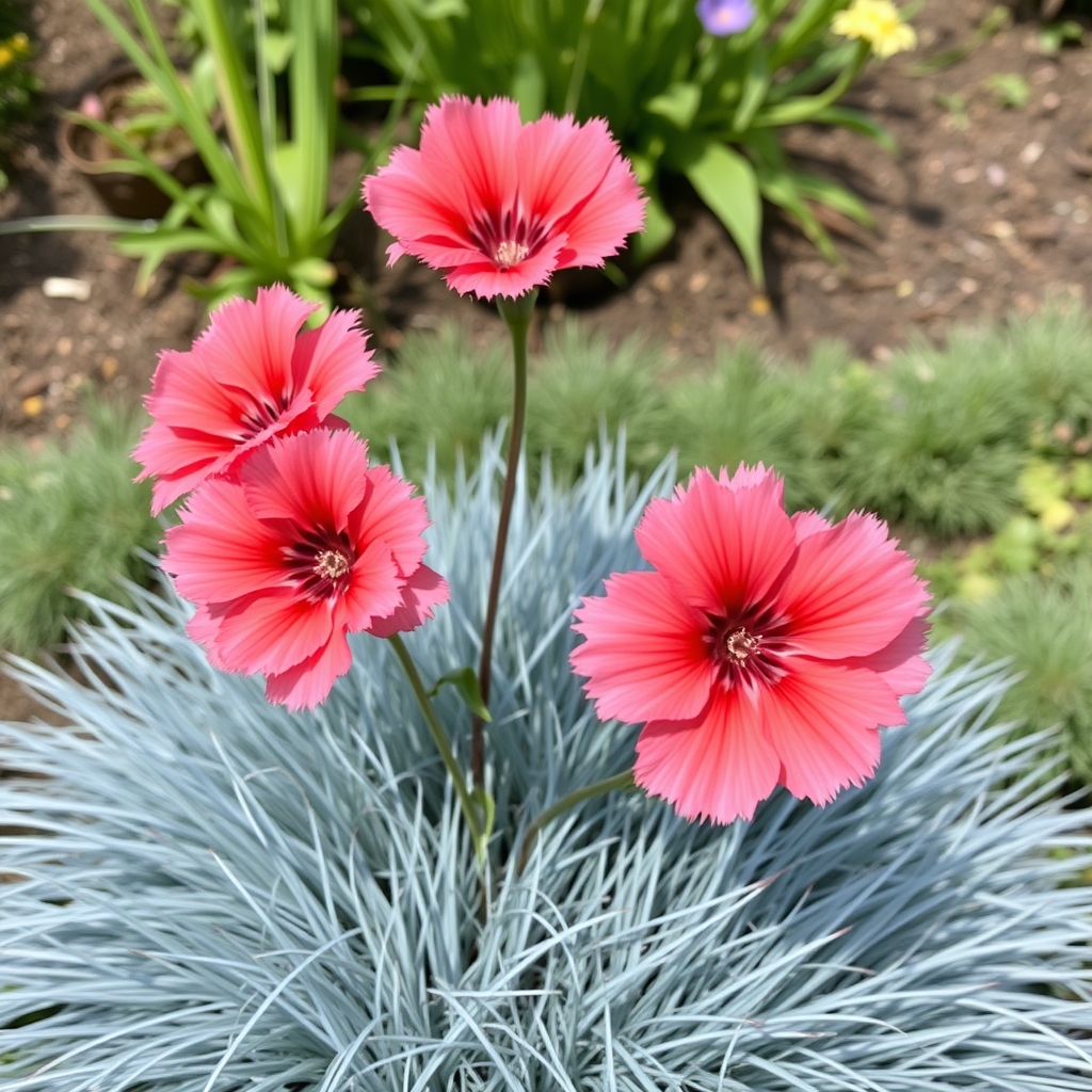 Dianthus plumarius 'Sugar Coral'