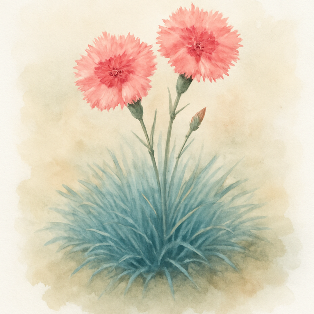 Dianthus plumarius 'Sugar Coral'